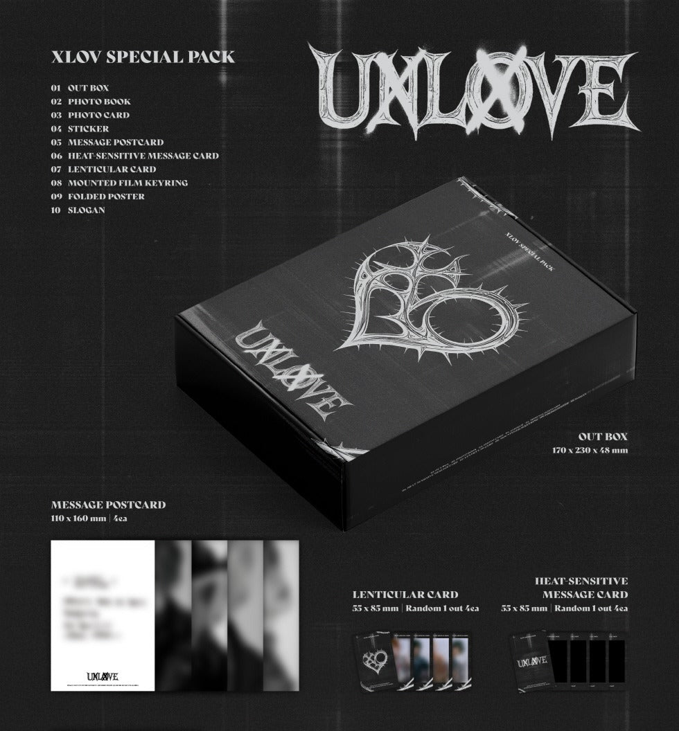 (PRE-ORDER 2025-11-06) XLOV - 1st Mini Album [UXLXVE] Special Pack.