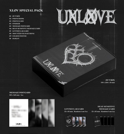 (PRE-ORDER 2025-11-06) XLOV - 1st Mini Album [UXLXVE] Special Pack.