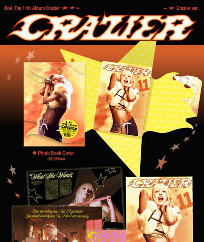BoA - 11th Album [CRAZIER] Crazier Version.