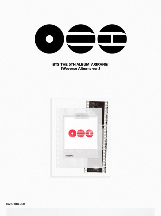 (PRE-ORDER 2026-03-20) BTS - 5th Album [ARIRANG 아리랑] Weverse Albums Version (POB Included)