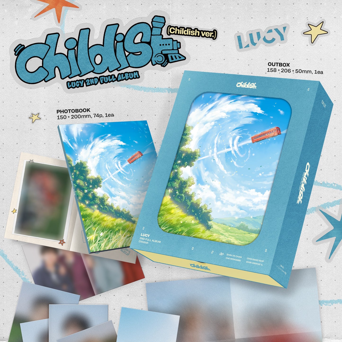 LUCY - 2nd Full Album [Childish] Childish Version