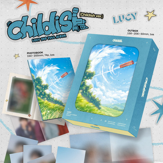 (PRE-ORDER 2026-04-29) LUCY - 2nd Full Album [Childish] Childish Version