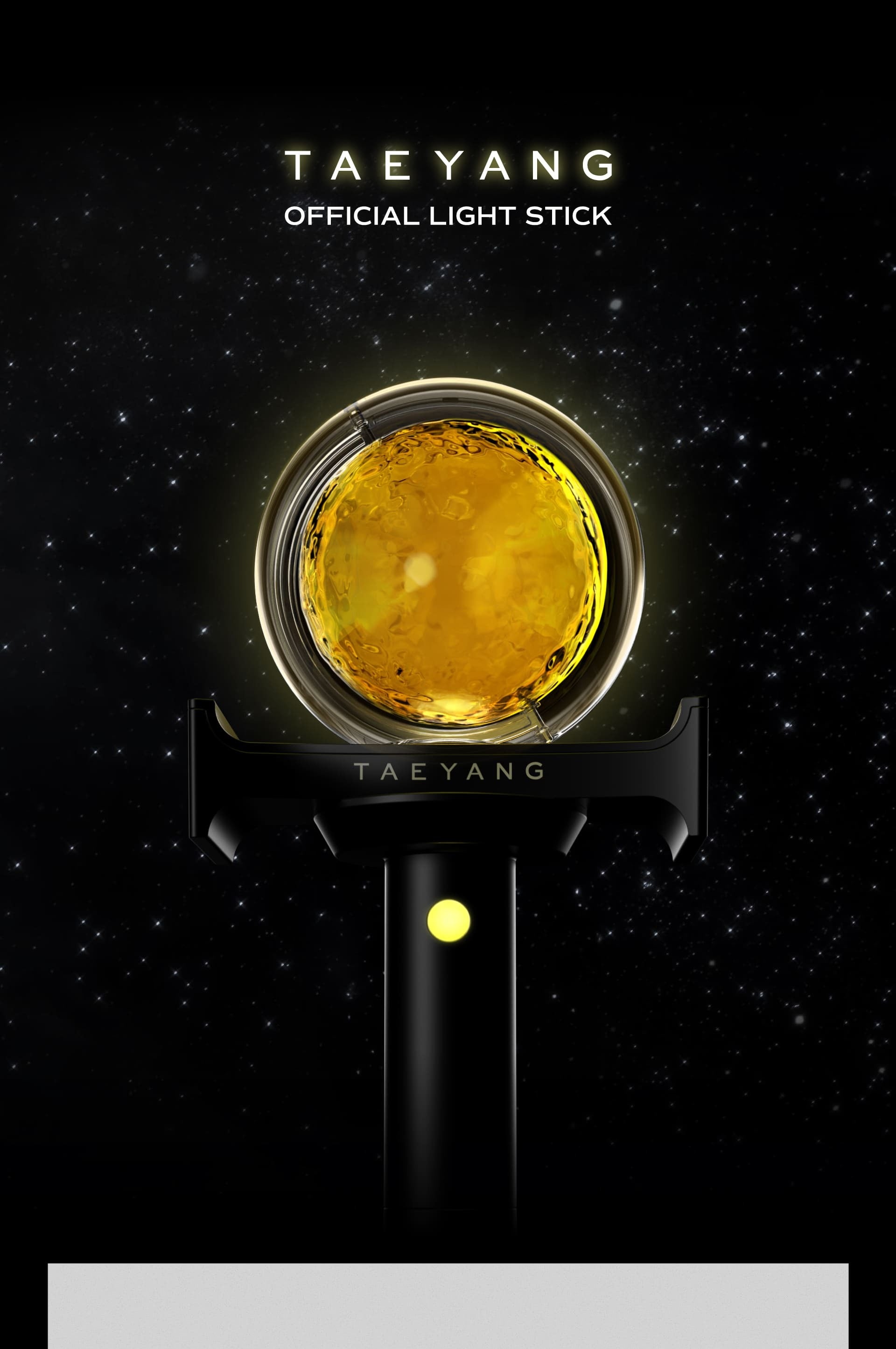【トレカ付き】TAEYANG OFFICIAL LIGHT STICK、グッズ Taeyang (BigBang) - OFFICIAL LIGHT STICK. – K-Towns