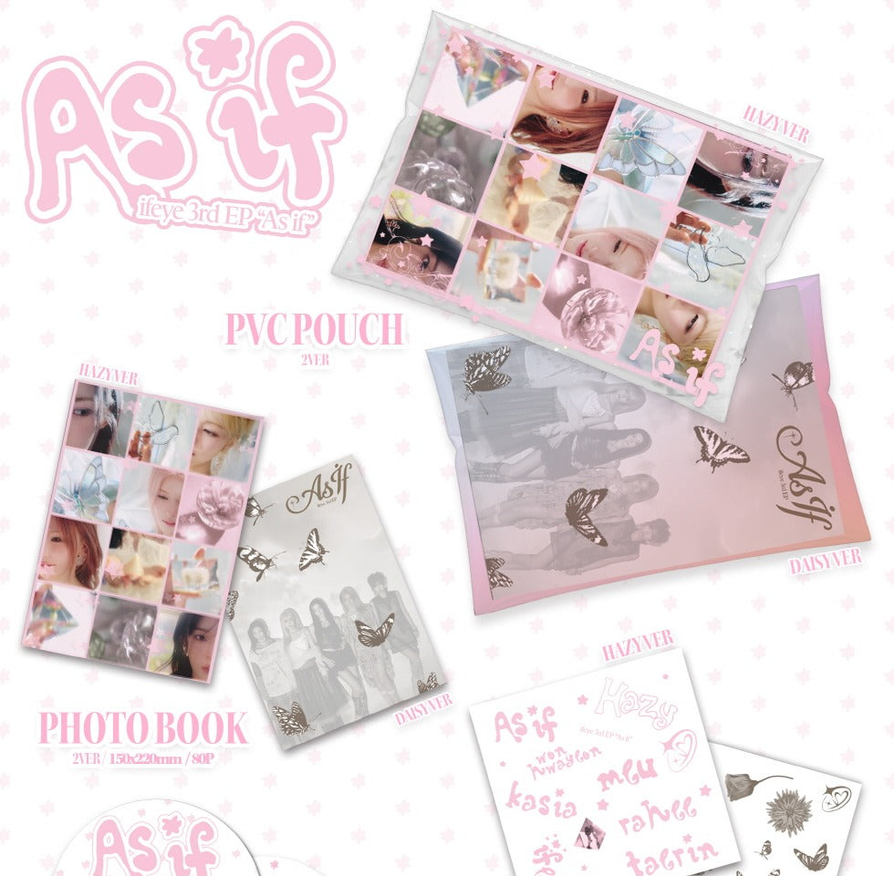 ifeye - 3rd EP Album [As if] Photobook Version (2 Versions)