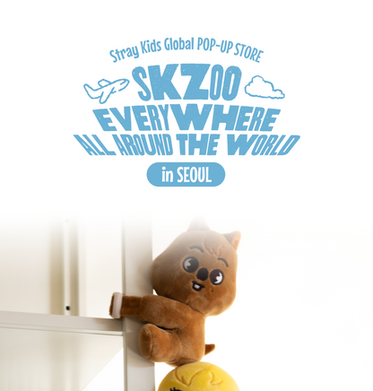(PRE-ORDER 2026-08-15) Stray Kids - SKZOO STRAP PLUSH [SKZOO Everywhere All Around The World](8 Versions)