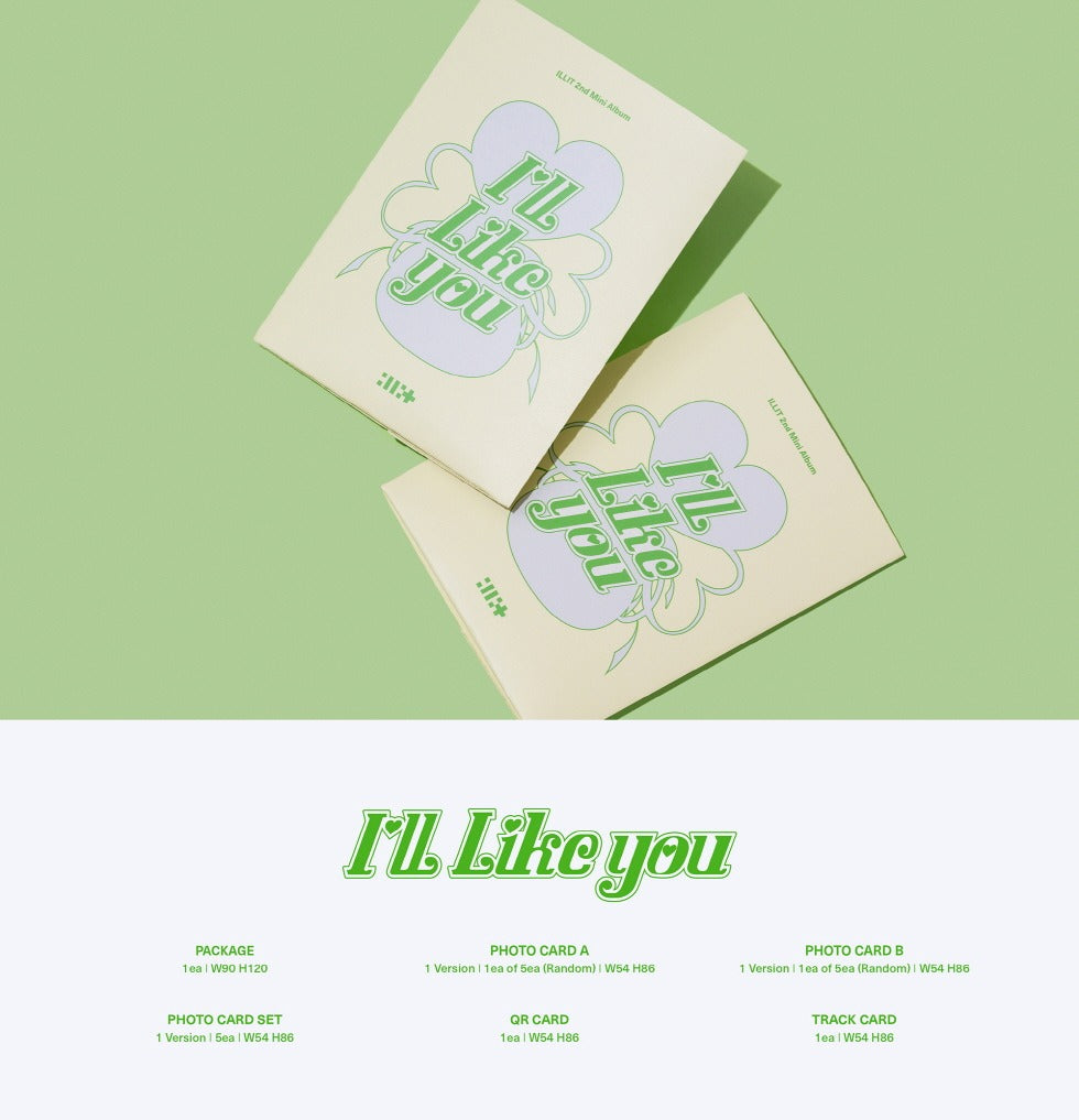 ILLIT - 2nd Mini Album I'll Like you Weverse Albums Version.