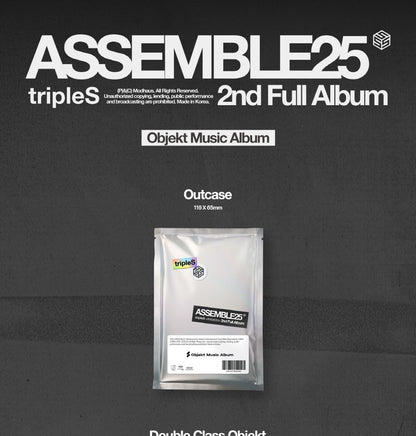 tripleS - 2nd Full Album [ASSEMBLE25] Objekt Music Album Version.