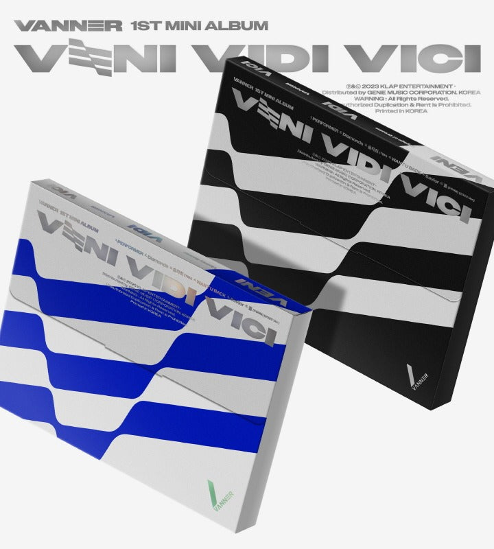 VANNER - 1st Mini Album VENI VIDI VICI (2 Versions) Random 1ea
