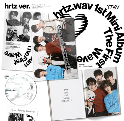 hrtz.wav - 1st Mini Album [The First Wave] Standard Version (2 Versions).