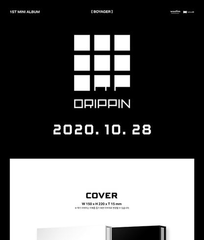 DRIPPIN 1st Mini Album BOYAGER (2 Versions)