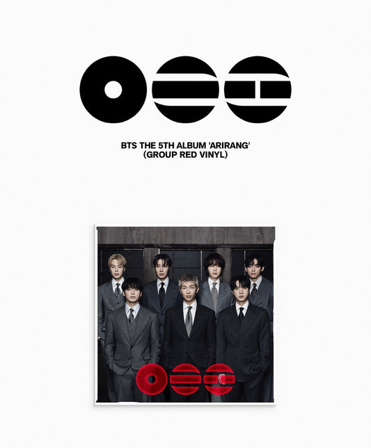 (PRE-ORDER 2026-03-20) BTS - 5th Album [ARIRANG 아리랑] Standard LP Vinyl Version (8 Versions) Random 1ea