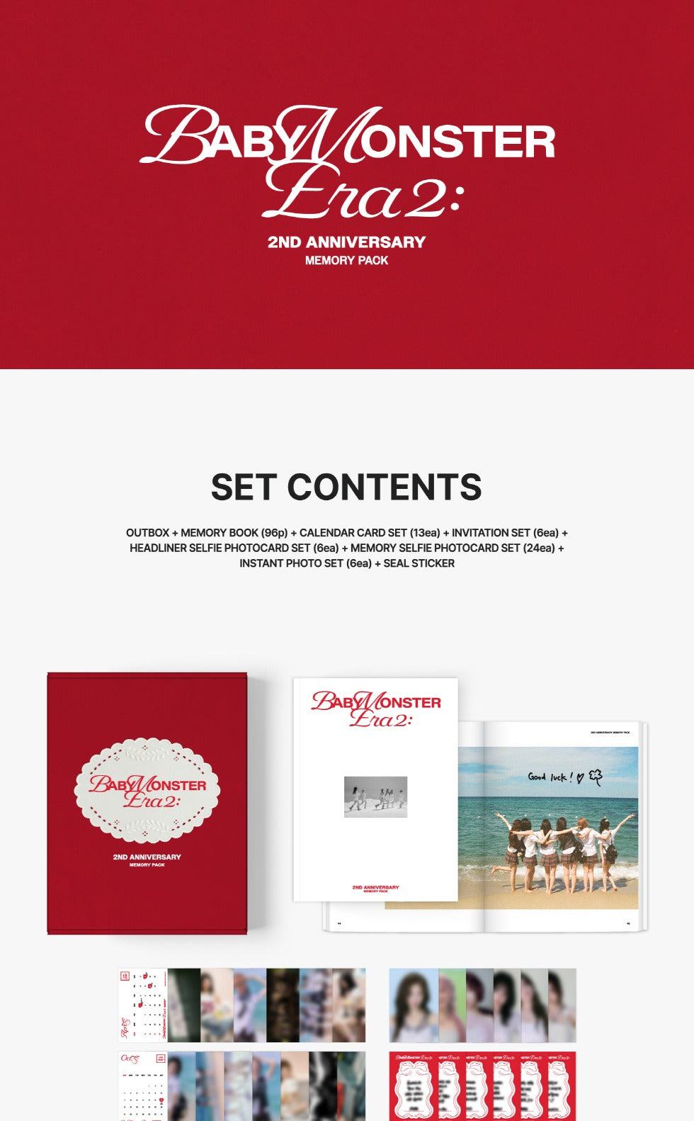 BABYMONSTER - ERA II [BABYMONSTER 2nd Anniversary Memory Pack]