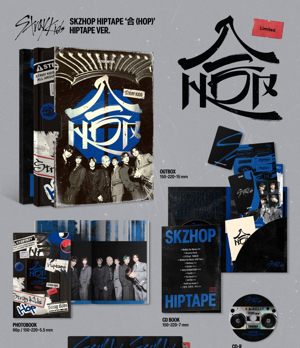 Stray Kids - SKZHOP HIPTAPE '合 (HOP)' HIPTAPE Version (Limited