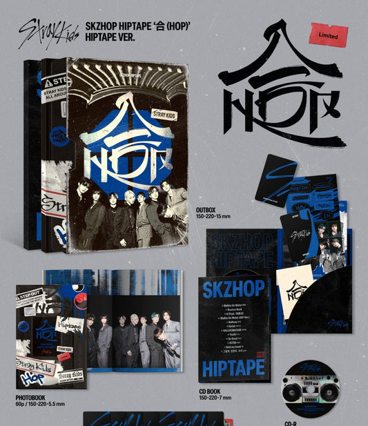 Stray Kids - [SKZHOP HIPTAPE ‘合 (HOP)’] HIPTAPE Version (Limited Version)(RESTOCK).