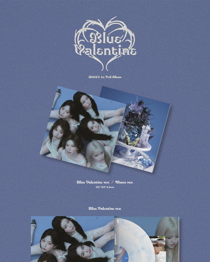 NMIXX - 1st Full Album [Blue Valentine] LP Vinyl Version (2 Versions).