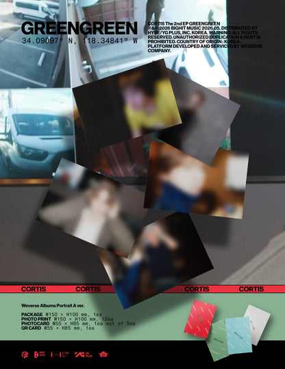 (PRE-ORDER 2026-05-04) CORTIS - The 2nd EP [GREENGREEN] Weverse Albums Version (4 Versions) Random 1ea (Weverse Shop POB Included)