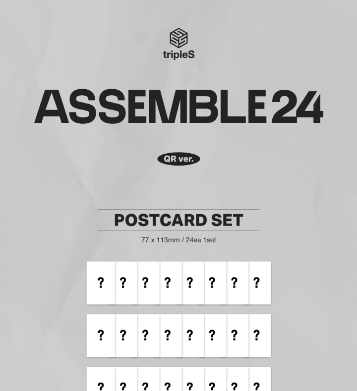 tripleS ASSEMBLE24 QR Version.