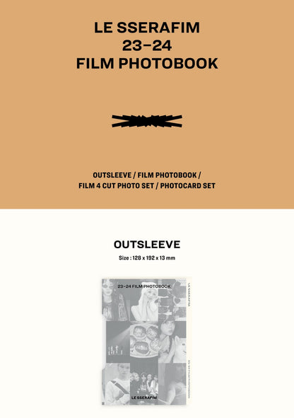 LE SSERAFIM - [LE SSERAFIM ON-OFF 23-24] Film Photobook.