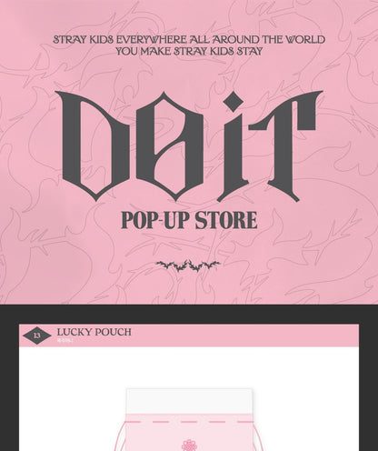(PRE-ORDER 2026-02-23) Stray Kids [DO IT] Pop-up Store MD Merch (LUCKY POUCH)(POB Included Based on Order Amount)