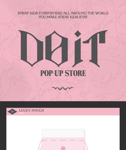 (PRE-ORDER 2026-02-23) Stray Kids [DO IT] Pop-up Store MD Merch (LUCKY POUCH)(POB Included Based on Order Amount)