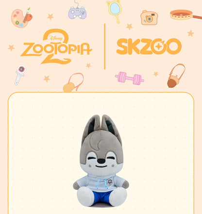 (PRE-ORDER 2025-12-25) Stray Kids - SKZOO X ZOOTOPIA2 POP-UP STORE OFFICIAL MERCH (SHOULDER PLUSH)(16 Versions).