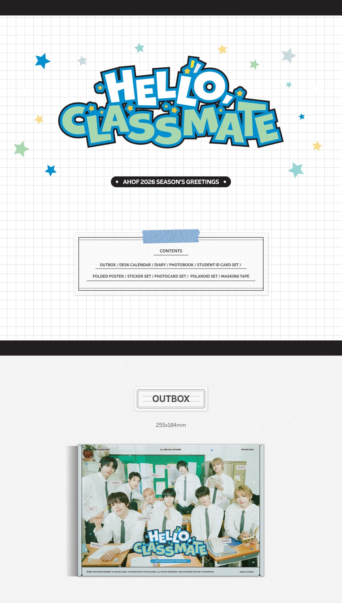 AHOF - 2026 Season's Greetings [HELLO CLASSMATE]