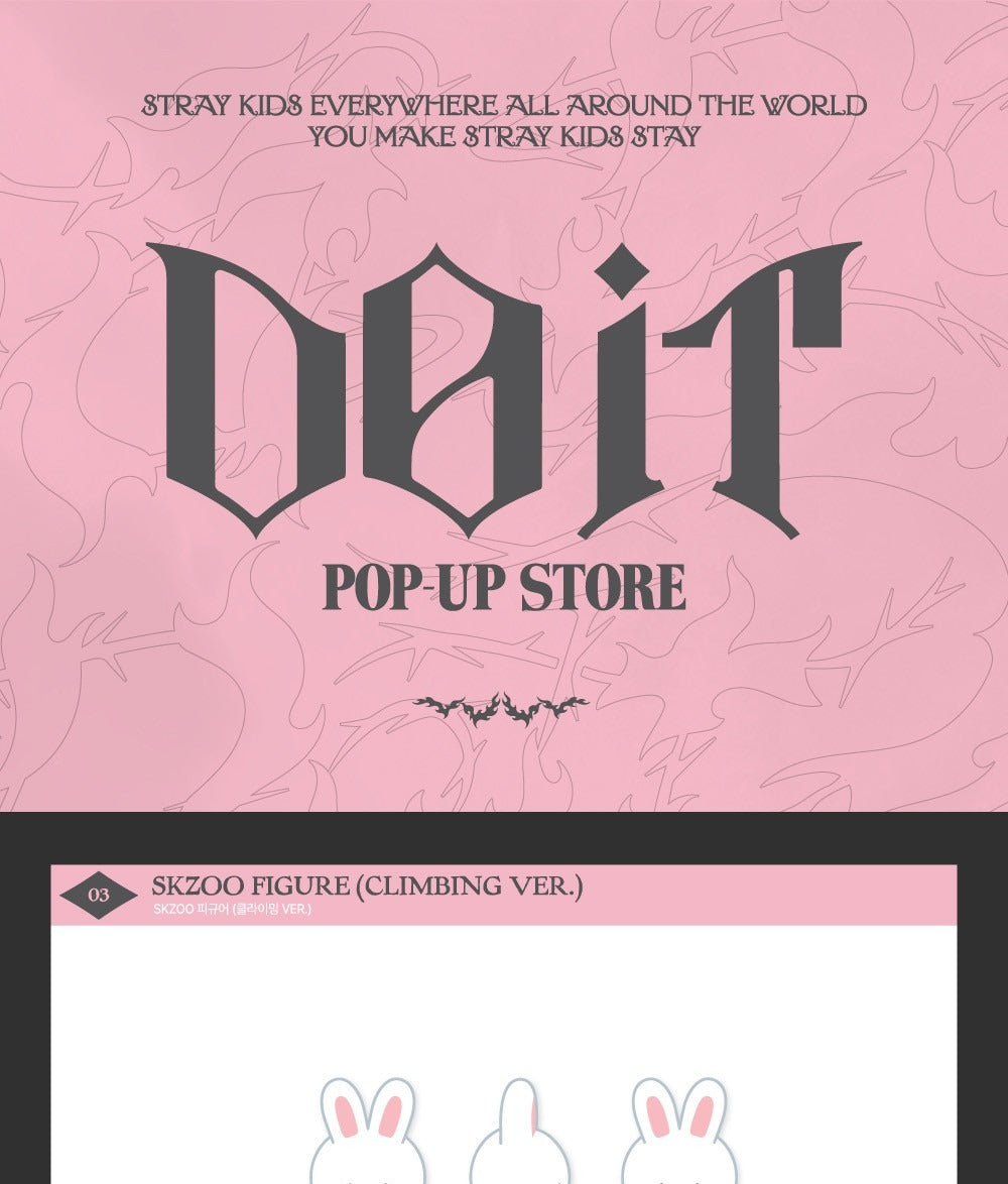 Stray Kids [DO IT] Pop-up Store MD Merch (SKZOO FIGURE - CLIMBING