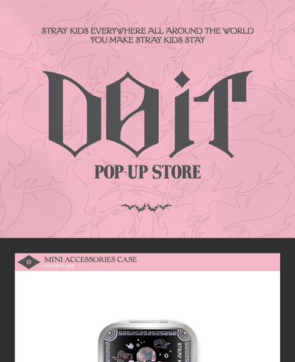 (PRE-ORDER 2026-02-23) Stray Kids [DO IT] Pop-up Store MD Merch (MINI ACCESSORIES CASE)(POB Included Based on Order Amount)