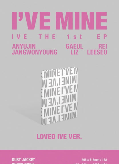 IVE - 1st EP Album [I'VE MINE] (4 versions).
