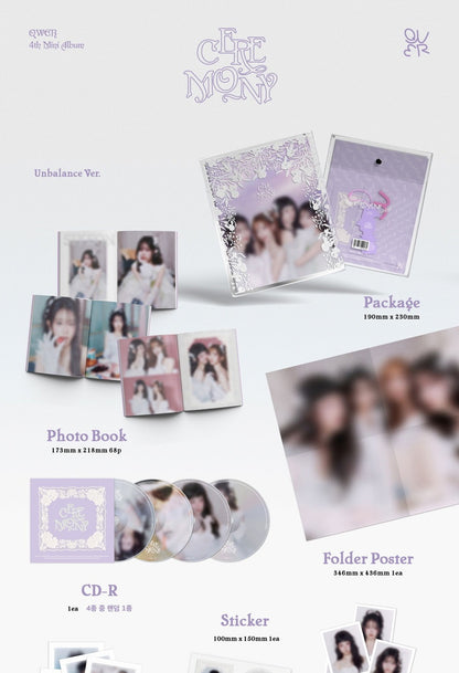 QWER - 4th Mini Album [CEREMONY] (2 Versions)