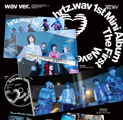 hrtz.wav - 1st Mini Album [The First Wave] Standard Version (2 Versions).