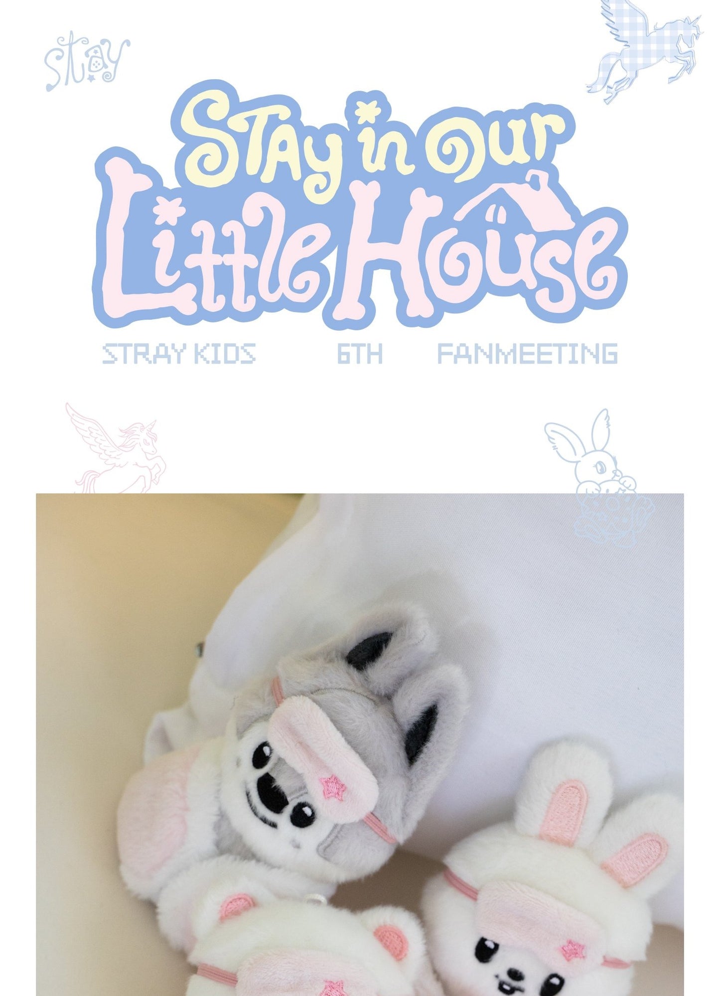 (PRE-ORDER 2026-07-30) Stray Kids - 6th Fanmeeting [STAY in Our Little House] SKZOO PLUSH 10CM Version (8 Versions)(POB Included Based on Order Amount).