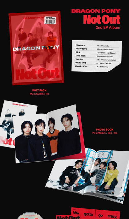 Dragon Pony - 2nd EP Album [Not Out].