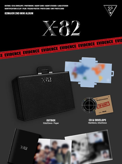 82MAJOR - 2nd Mini Album X-82.
