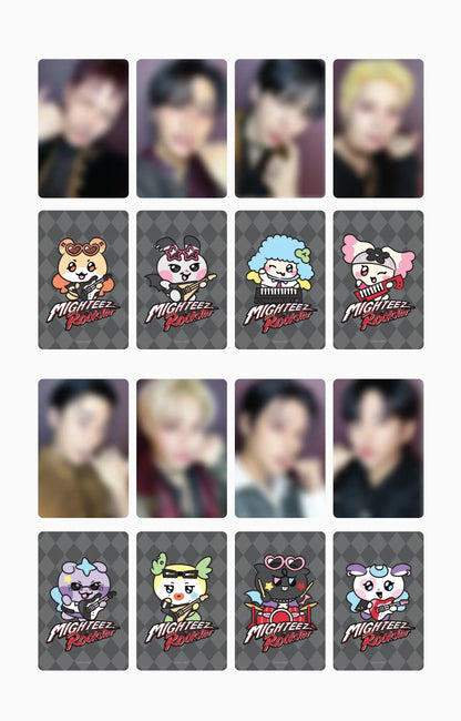 MIGHTEEZ(ATEEZ) - [MIGHTEEZ Rock The Stage] PLUSH KEYRING - ROCKSTAR (8 Versions)(LINE FRIENDS SQUARE MERCH)