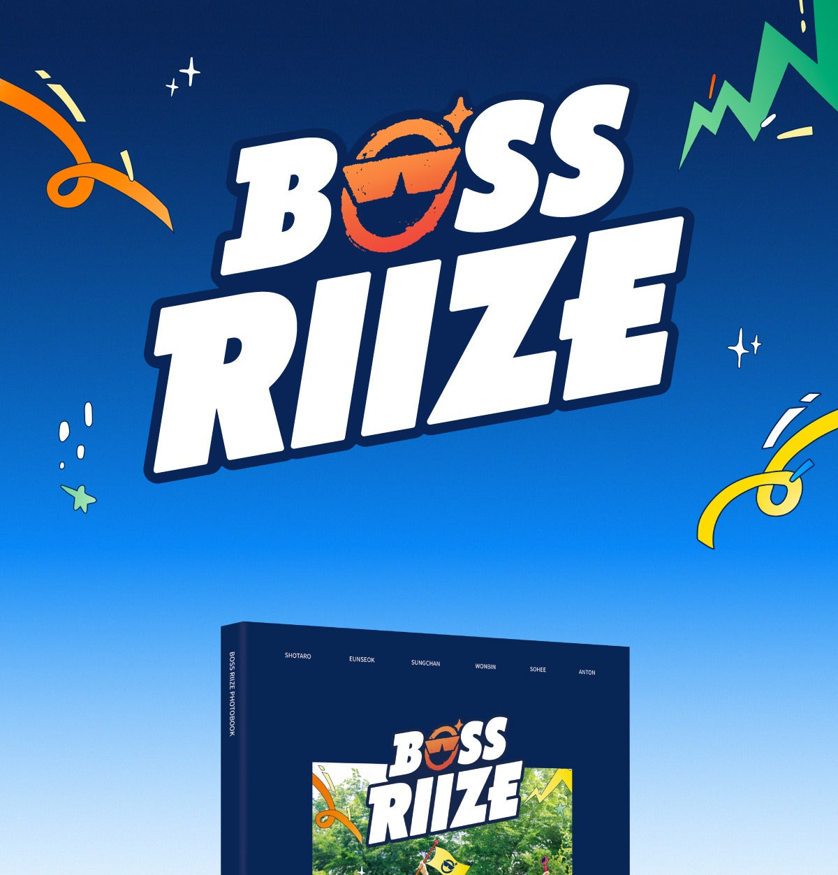 RIIZE BOSS RIIZE POP-UP EXHIBITION PHOTOBOOK