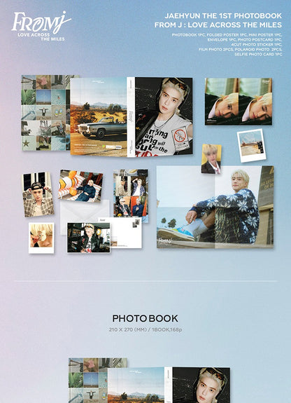 (PRE-ORDER 2025-07-17) Jaehyun (NCT) - 1st Photobook [From J: Love Across The Miles].