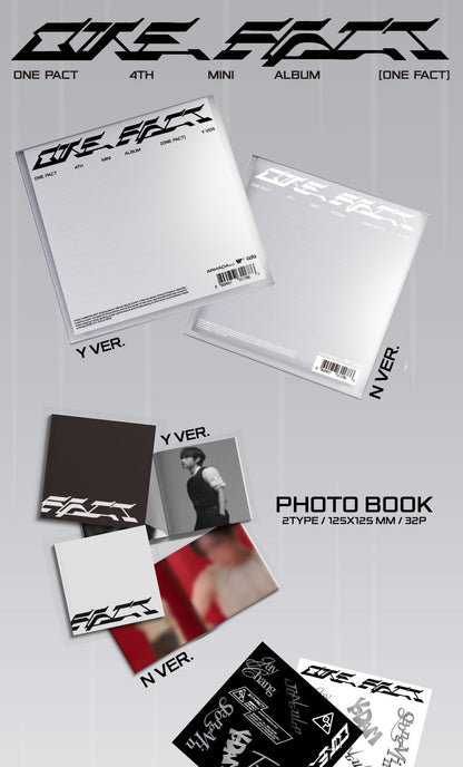 ONE PACT - 4th Mini Album [ONE PACT] (2 Versions).
