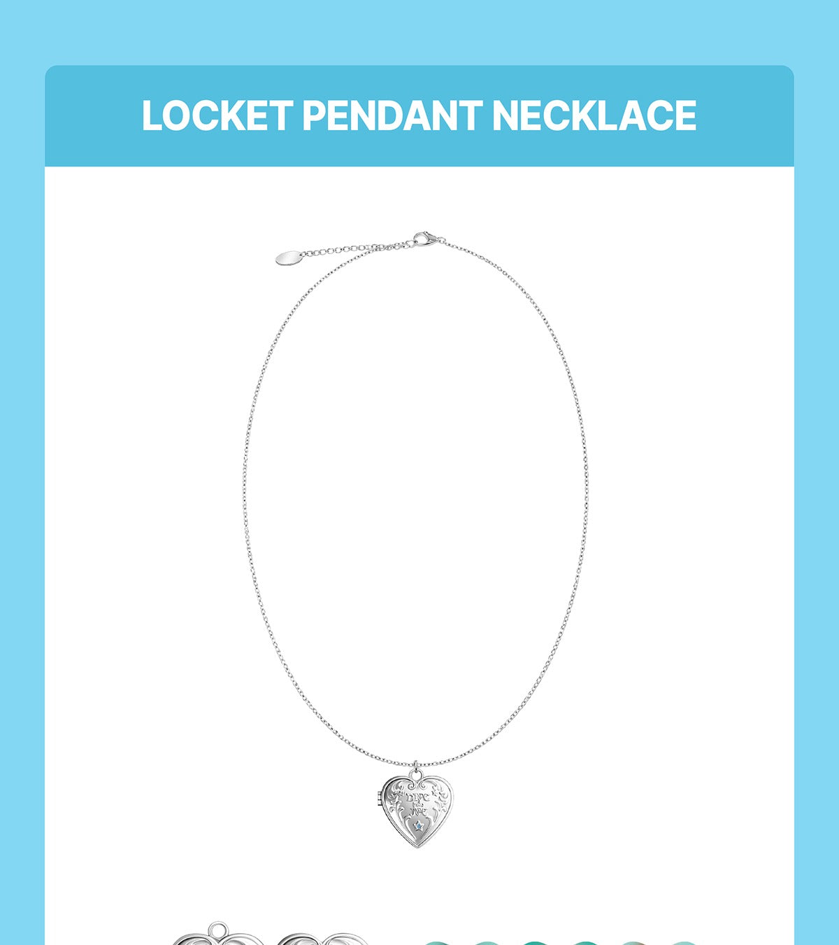 (PRE-ORDER 2026-05-22) IVE - [2026 IVE THE 4TH FAN CONCERT 'DIVE into IVE' OFFICIAL MD] LOCKET PENDANT NECKLACE