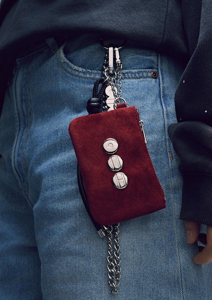 (PRE-ORDER 2026-06-15) BTS - 5th Album [ARIRANG] Official Merch (Card Holder - Red)