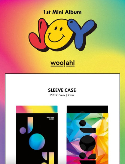 woo!ah! (Wooah) 1st Mini Joy (2 Versions) Random