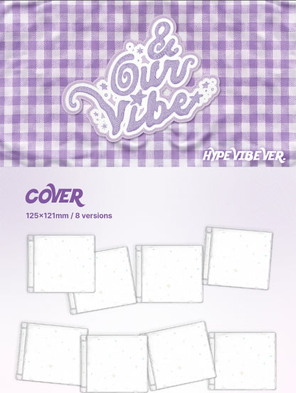 (PRE-ORDER 2026-01-12) SAY MY NAME - 3rd EP Album [&Our Vibe] HYPE VIBE Version (8 Versions) Random 1ea (POB Photocard Included).