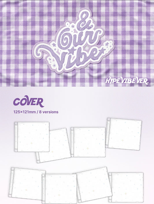 (PRE-ORDER 2026-01-12) SAY MY NAME - 3rd EP Album [&Our Vibe] HYPE VIBE Version (8 Versions) Random 1ea (POB Photocard Included).