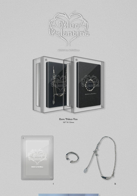 NMIXX - 1st Full Album [Blue Valentine] Love Token Version (Limited Edition)(2 Versions).