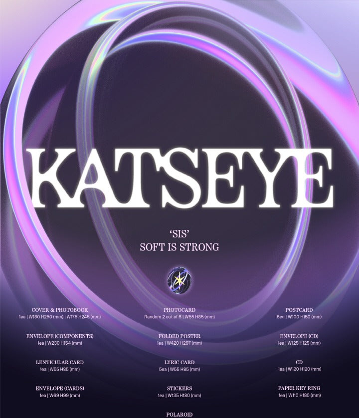 KATSEYE SIS (SOFT IS STRONG) (2 Versions) Random 1ea – K-Towns