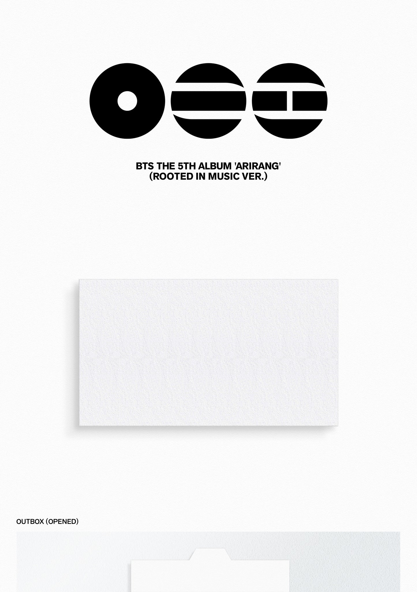 (PRE-ORDER 2026-03-20) BTS - 5th Album [ARIRANG 아리랑] (2 Versions) Set (POB Included)