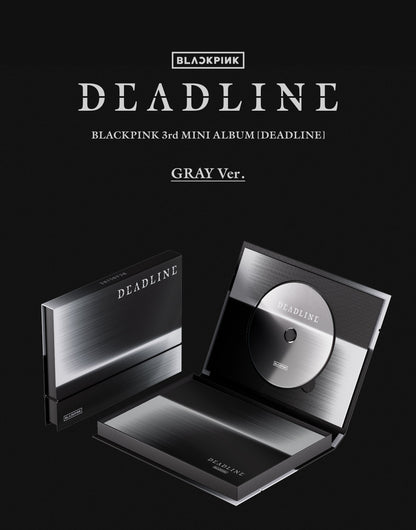 (PRE-ORDER 2026-03-13) BLACKPINK - 3rd Mini Album [DEADLINE] GRAY Version (POB Included)