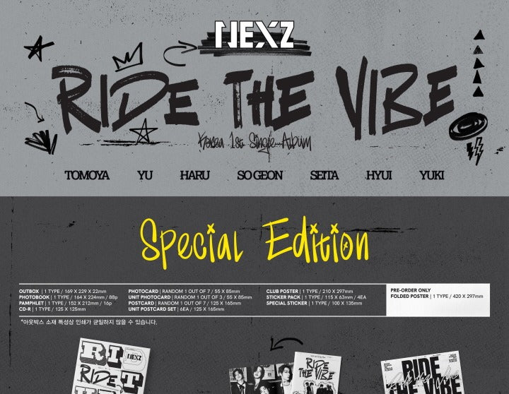 NEXZ Ride the Vibe Special Edition – K-Towns
