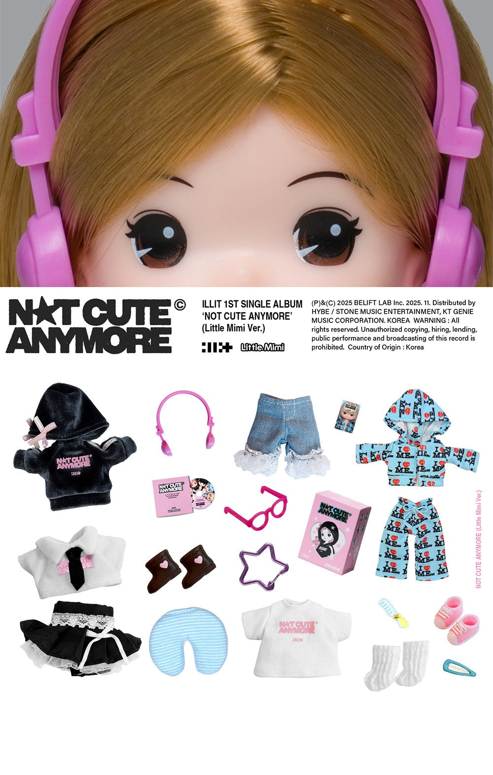 ILLIT - 1st Single Album [NOT CUTE ANYMORE] Little Mimi Version