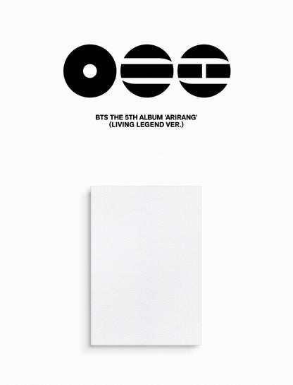 (PRE-ORDER 2026-03-20) BTS - 5th Album [ARIRANG 아리랑] Living Legend Version (POB Included)